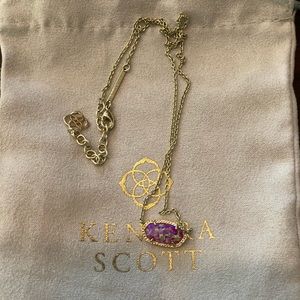Kendra Scott Elisa in Magenta Kyocera Opal